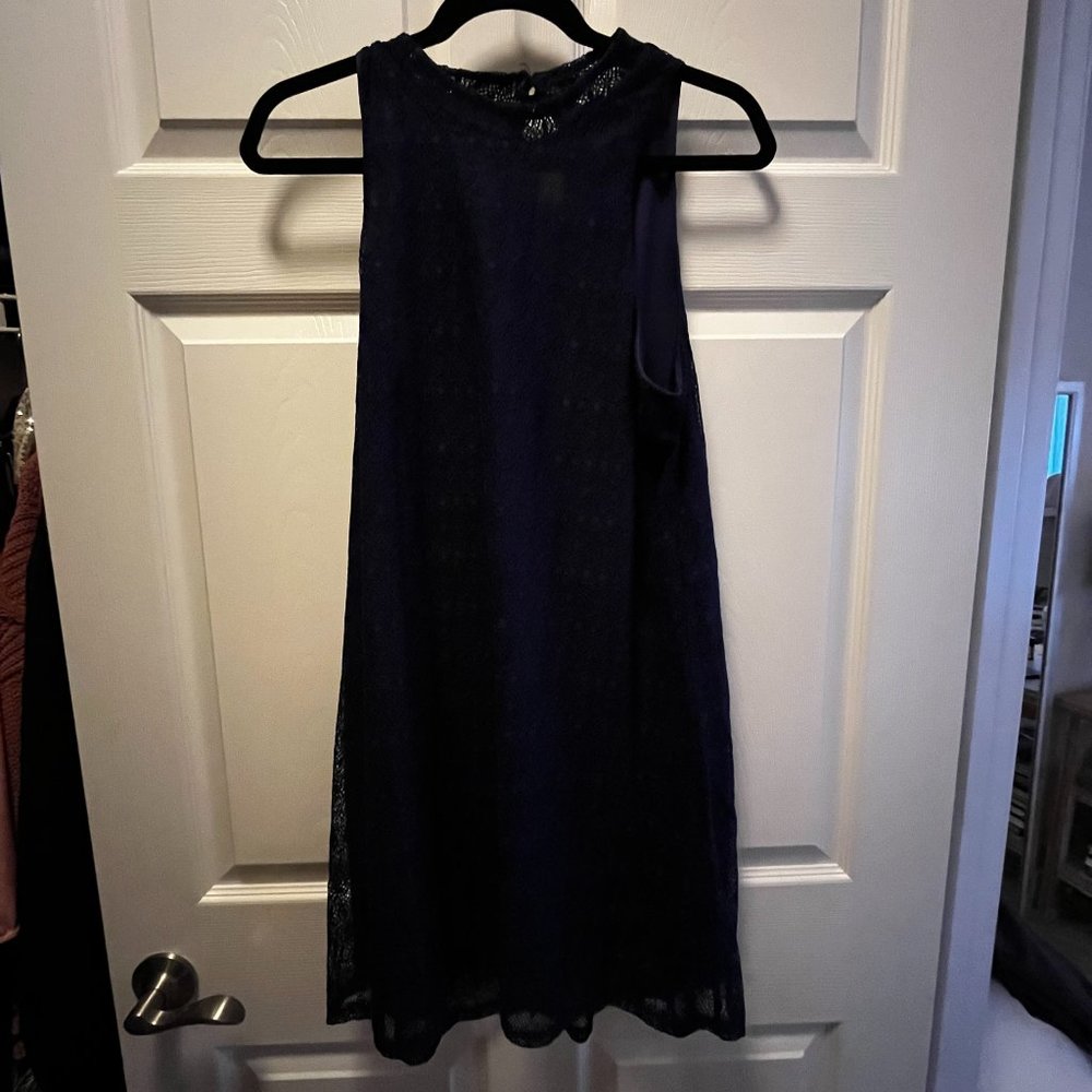 Francesca's Collection Blue Shift Dress - Size Small
